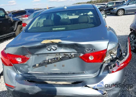 2015 Infiniti Q50 Premium z USA, uszkodzony, nr VIN JN1BV7AP3FM339905